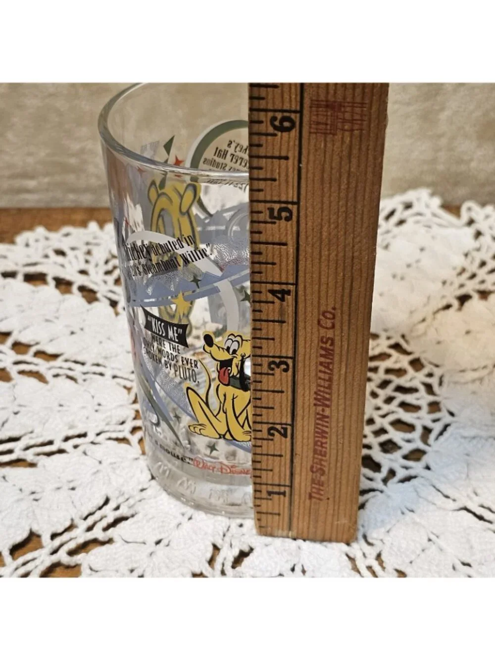 Walt Disney 100th Anniversary McDonald’s Glass “Mickey Mouse” 'Donald Duck